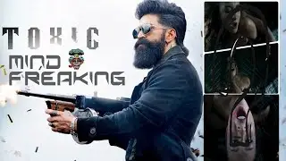 #TOXIC TEASER REVIEW | BOSS ON FIRE | CINE POL KANNADA