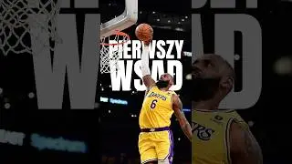 PIERWSZE WSADY KOSZYKARZY NBA🔥