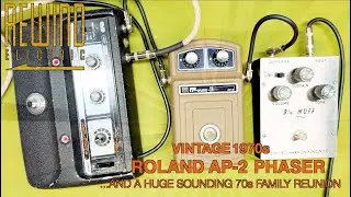 Vintage 1970s Roland AP-2 Phaser - Inspection & Audio Demo