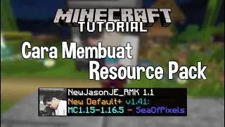 CARA MEMBUAT RESOURCE PACK TERBARU 2021 ANTI GAGAL!!! - MINECRAFT INDONESIA