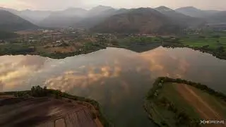 LAGO DI FONDI (LT) visto dal drone: 90 secondi di pura emozione