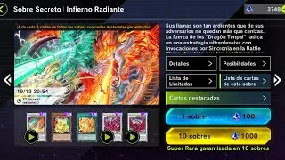 Yu-Gi-Oh! Master Duel | Secret Pack | x20 &ldquo;Radiant Inferno&rdquo;