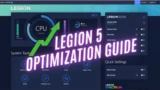 Legion 5 Optimization Guide for Best Performance
