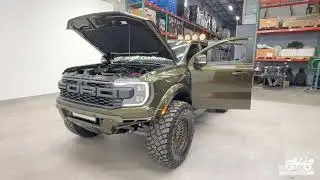2025 Ford Ranger Raptor Shelter Green Metallic #E72076