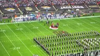 The National Anthems Of the USA and UK sung by Laura Wright@ Wembley Stadium