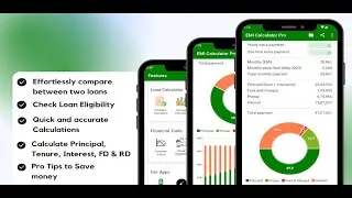 EMI Calculator Pro  app can Save Your money Thousands! #tips #savemoney #finance  #money #viral