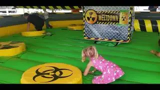 Kids Fail Floor is Lava Toxic Meltdown