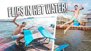 DUBBELE SALTO'S HET WATER IN Ft. Enzo Knol, Quin, Tantum | Boazvb