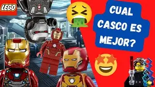 El mejor modelo de casco de IRON MAN de LEGO es... / Minifigs And Bricks