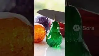 CRUNCHY JEWEL FRUIT ASMR 🤯