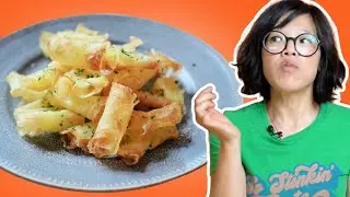 3-Ingredient Crispy Rolled Potato Chip Snacks -- Cheap & Easy!