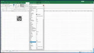 Barcode in Excel - how to modify barcode from VBA