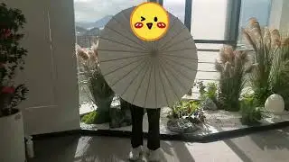 84cm paper umbrella size reference#paper umbrella#umbrella#wedding