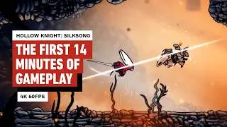 Hollow Knight: Silksong Gameplay - The First 14 Minutes