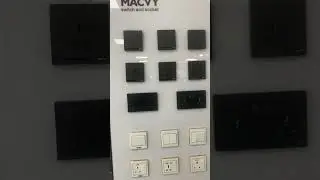 The first switches and sockets manufacturing factory in china present to you it's new pearl colour