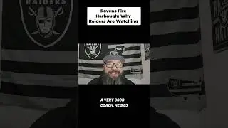 Ravens FIRE Harbaugh?! Raiders Could Land Coaching LEGEND! #shorts