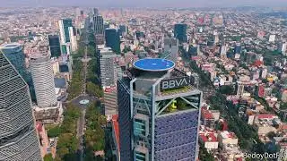 CDMX desde el Aire: Primera Parte – Reforma y Chapultepec #djimexico #djimini4pro