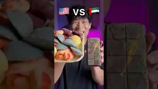 Ice Cream Seafood 🇺🇸 vs Dubai Chocolate 🇦🇪