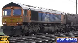 66731 at Bamfurlong - 03rd February 2021