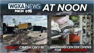 One dead, two injured after crash with semi-trucks on I-16