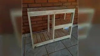 Review: Sapateira com Banco de Madeira Pinus 70x30 - Vazada no Meio