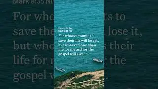 Mark 8:35 #bibleverse #verseoftheday #verseaday #prayer #godisgood #grace #gospel #godspromises
