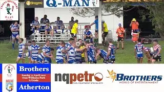 2021 CDRL A Grade ~ Cairns Brothers v Atherton Roosters 11-4-21(Full Game)