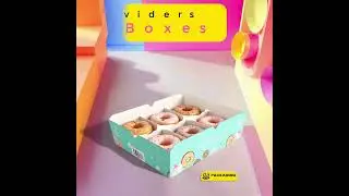 Explore Unique Donut Packaging Boxes |OXO Packaging