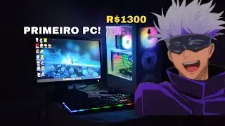MEU PRIMEIRO PC CUSTO BENEF&Iacute;CIO DE 2025!!