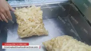 Automatic Fresh Cut French Fries Production Line With Vacuum Packing