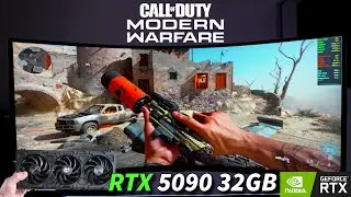 Call of Duty Modern Warfare - RTX 5090 32GB - Ryzen 7 9800X3D | Samsung Odyssey 40