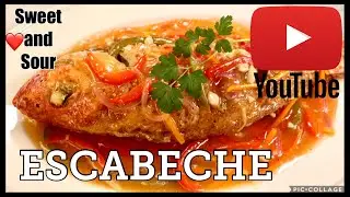 HOW TO COOK ESCABECHE I SWEET AND SOUR FISH RECIPE I FIL-SPANISH DISH I EVELYN'S PLATE