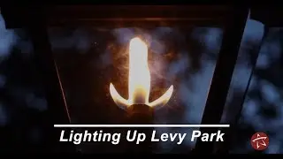 Lighting Up Levy Park