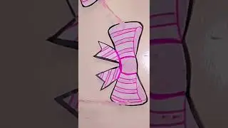 paper bow 🌸 viral trending video