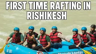 First Time Rafting in Rishikesh ||@thethrillfactoryrishikesh