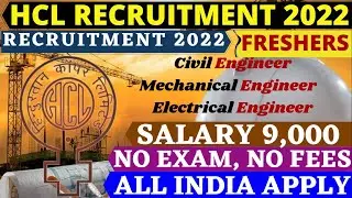 Hindustan Copper Limited Recruitment for Freshers Salary 9K+Accomodation  Civil Engineer 2022