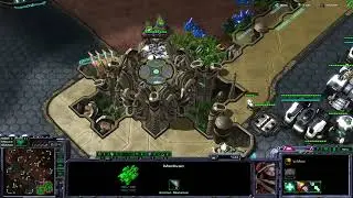 DT Cheeser злится, что у меня есть обнаружение. Starcraft 2 Terran Ladder 3.9k MMR, мы нубы.