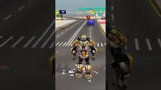 Army Bus Robot: Robot Car Game