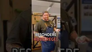 Unsere wichtigste Hobelregel! 👌