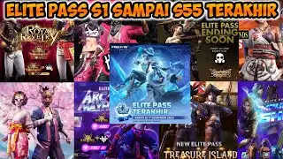 KUMPULAN ELITE PASS SEASON 1 SAMPAI SEKARANG SEASON 55 TERAKHIR 2022..!! ELITE PASS DARI S1 - S55