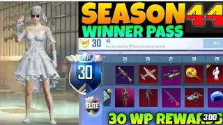 😍 Pubg Mobile Lite Season 44 Winner Pass / Pubg Lite New Winner Pass / #gomzebyt