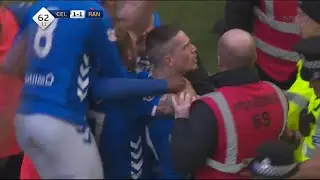 Ryan Kent Scores for Rangers vs Celtic. Old Firm derby