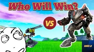 Can a TURRET Destroy a BRUTE MECH in Fortnite? #Shorts