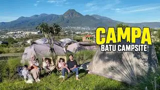 Camping Keluarga di CAMPA Batu Campsite, Glamping View Gunung Panderman, Welirang & City Light