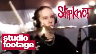 Slipknot recording Iowa in the studio with Ross Robinson - Sid, Joey & Corey