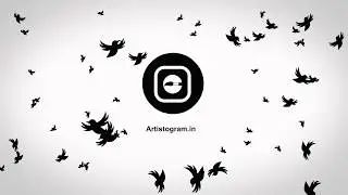 Bird Simple logo animation   youtube bird flying logo animation