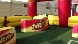 Kermesse 2014 Colegio Reina del Mundo - Batalla Nerf con Ares Combat Zone