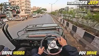 JEEP WILLYS : POV DRIVE | The Best Jeep Willys Drive Experience | #jeep #willys #povdrive #asmr 