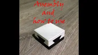 How to assembly and use my impossible dovetail box