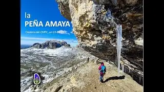 Un paseo por la Peña Amaya, blanca y fria. Con el Club Montaña Fuentes Carrionas.